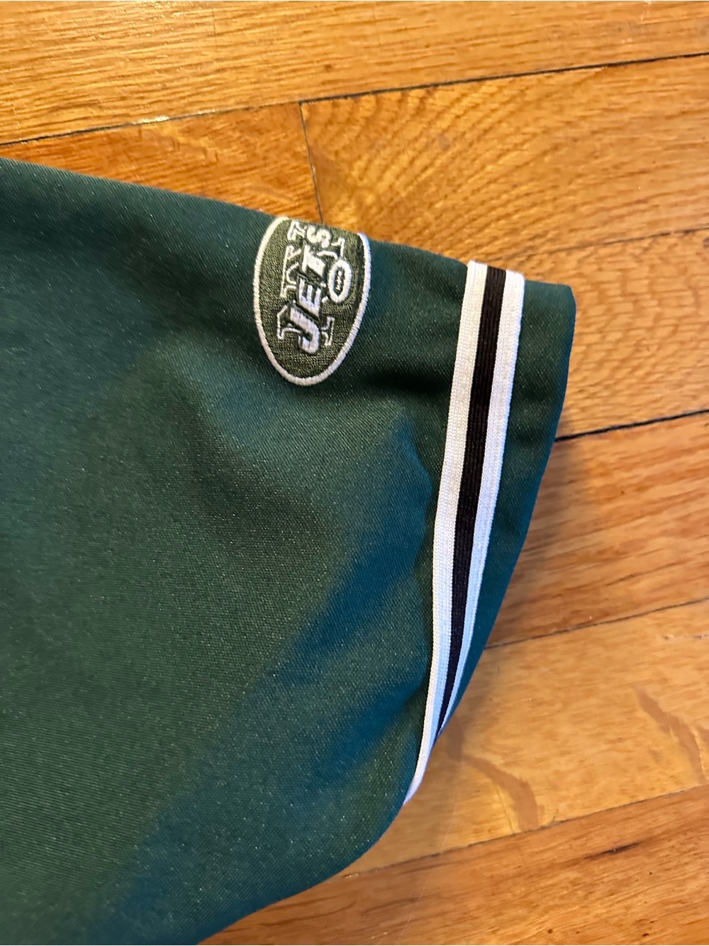 New York Jets NFL Jersey Green Baseball Jersey Sz Medium Mens NY Vintage - Picture 4 of 9